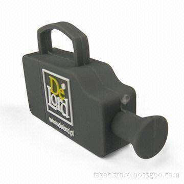 USB Flash Drive with NAND Flash Storage Media, Available in Various Capacities